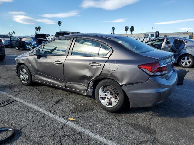 Photo 2 from auction – 2013 HONDA CIVIC LX with VIN 19XFB2F58DE216307