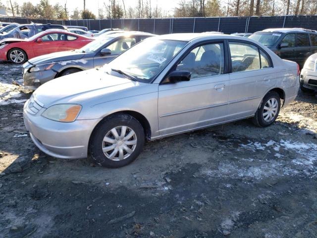 HONDA CIVIC LX 2002 with VIN 2HGES16622H533937 - Photo from auction