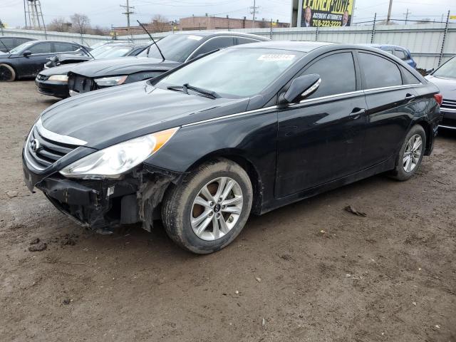 HYUNDAI SONATA GLS 2014 with VIN 5NPEB4AC2EH876465 - Photo from auction