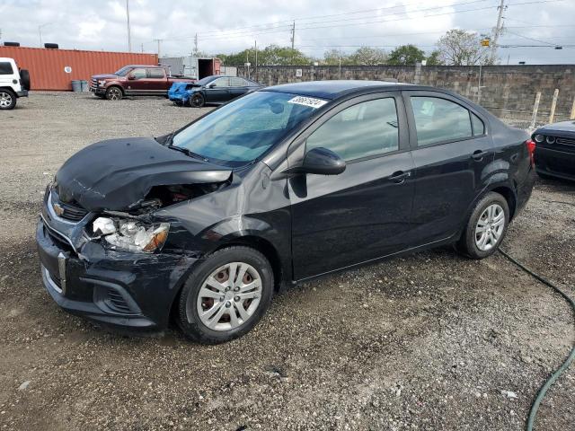CHEVROLET SONIC LS 2017 with VIN 1G1JB5SH1H4163834 - Photo from auction
