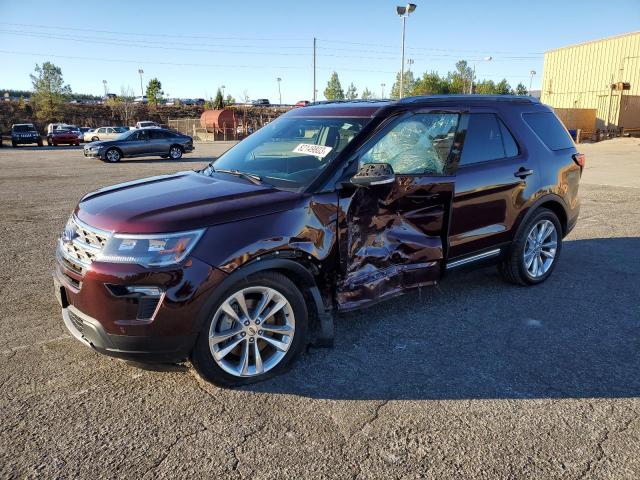 FORD EXPLORER X 2018 with VIN 1FM5K7D86JGA52181 - Photo from auction