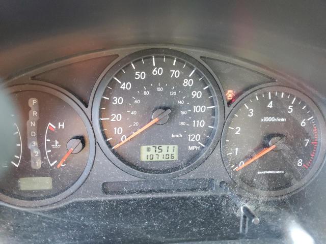 Photo 9 from auction – 2006 SUBARU IMPREZA 2. with VIN JF1GD67606H514933
