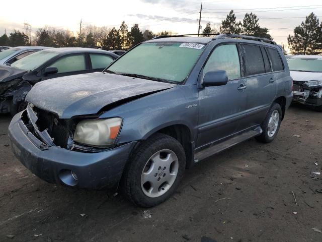 TOYOTA HIGHLANDER 2004 with VIN JTEEP21A640060760 - Photo from auction