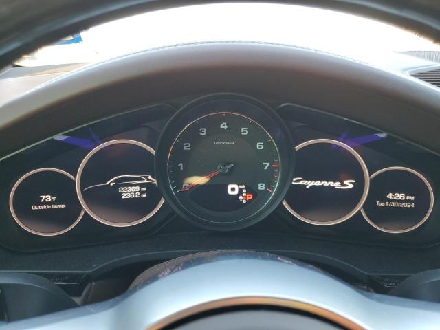 Photo 9 from auction – 2021 PORSCHE CAYENNE S with VIN WP1AB2AY3MDA27883