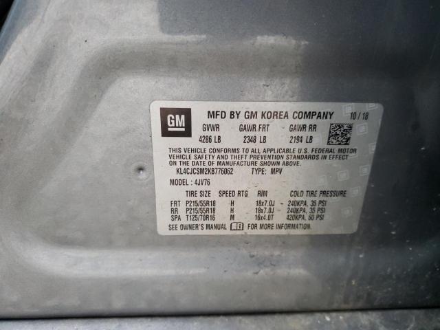 Zdjęcie 14 z aukcji – 2019 BUICK ENCORE ESS z VIN KL4CJCSM2KB776062