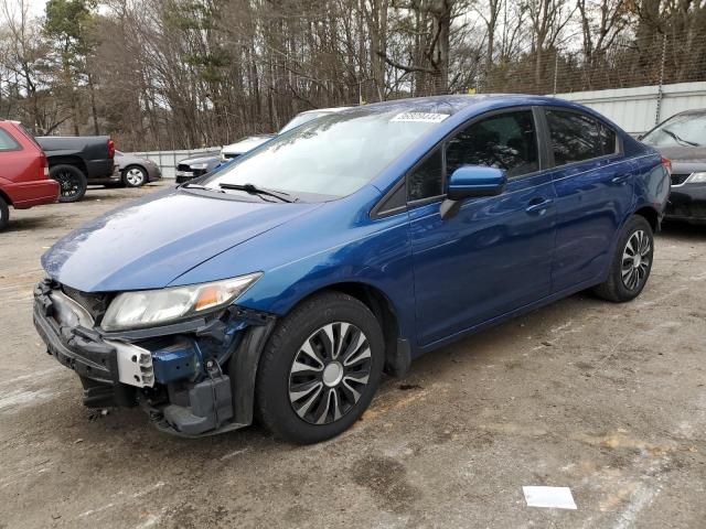 HONDA CIVIC LX 2014 with VIN 19XFB2F54EE002383 - Photo from auction