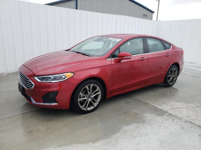 FORD FUSION SEL 2020 with VIN 3FA6P0CD2LR196294 - Photo from auction