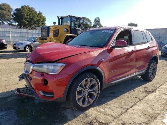 BMW X3 XDRIVE2 2017 with VIN 5UXWX9C59H0T06920 - Photo from auction
