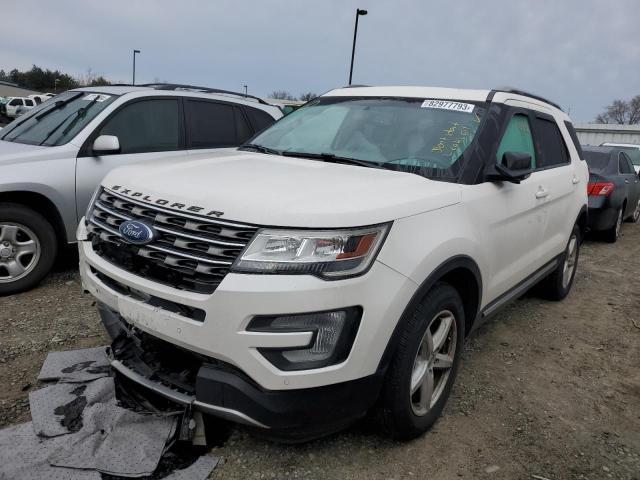 FORD EXPLORER X 2017 with VIN 1FM5K8DH7HGE00358 - Photo from auction