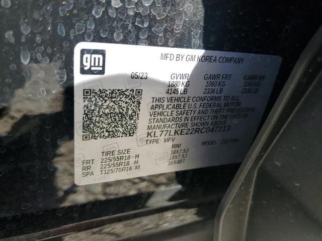 Photo 14 from auction – 2024 CHEVROLET TRAX ACTIV with VIN KL77LKE22RC047213