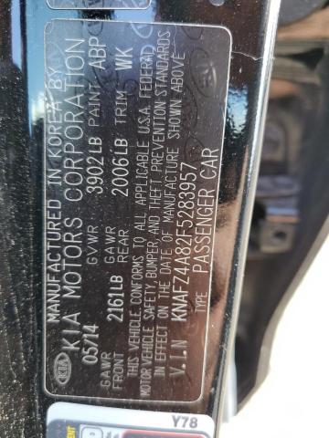 Photo 14 from auction – 2015 KIA FORTE EX with VIN KNAFZ4A82F5283957