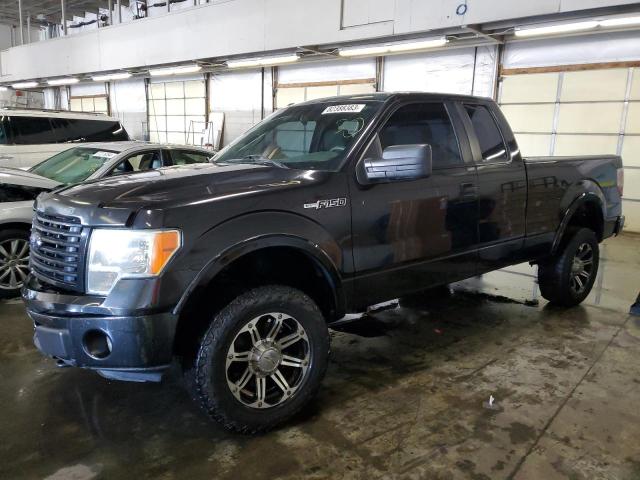 FORD F150 SUPER 2014 with VIN 1FTFX1EF0EKE47531 - Photo from auction