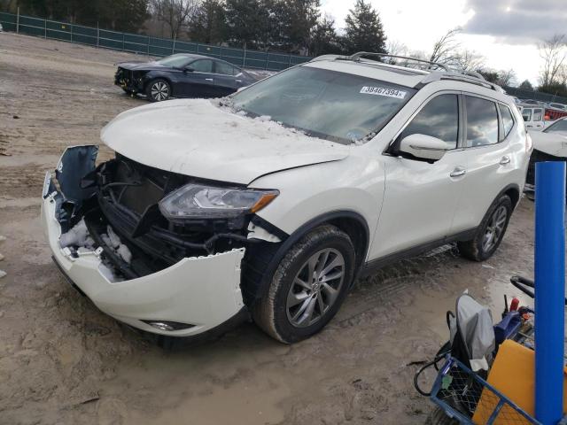 NISSAN ROGUE S 2015 with VIN 5N1AT2MVXFC912327 - Photo from auction