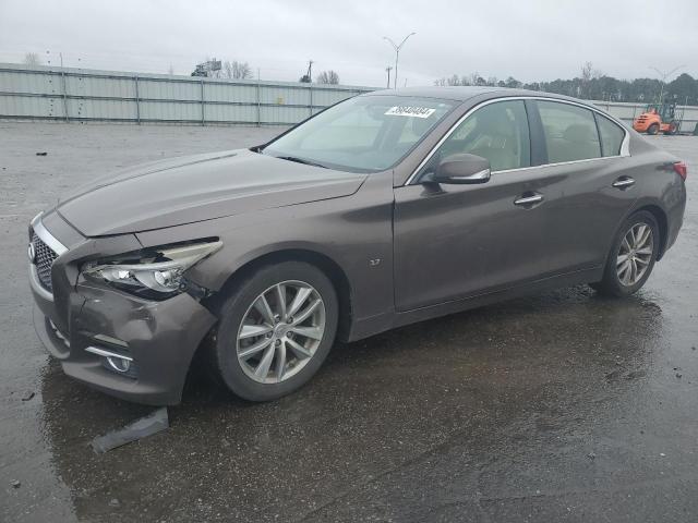 INFINITI Q50 BASE 2014 with VIN JN1BV7APXEM674092 - Photo from auction