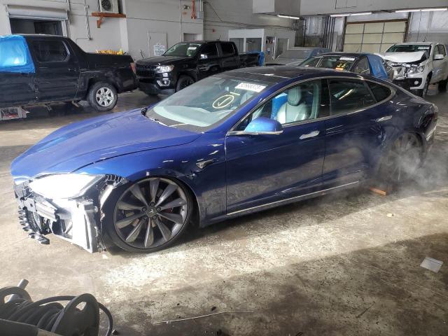 TESLA MODEL S 2016 with VIN 5YJSA1E48GF174305 - Photo from auction