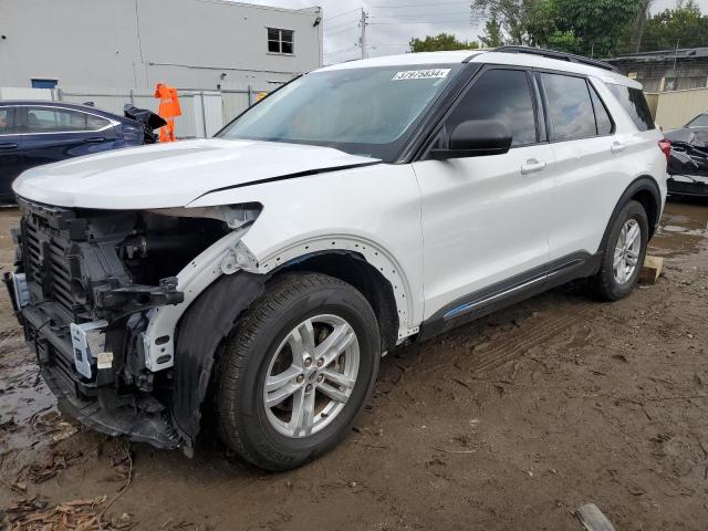 FORD EXPLORER X 2021 with VIN 1FMSK7DH8MGA56756 - Photo from auction