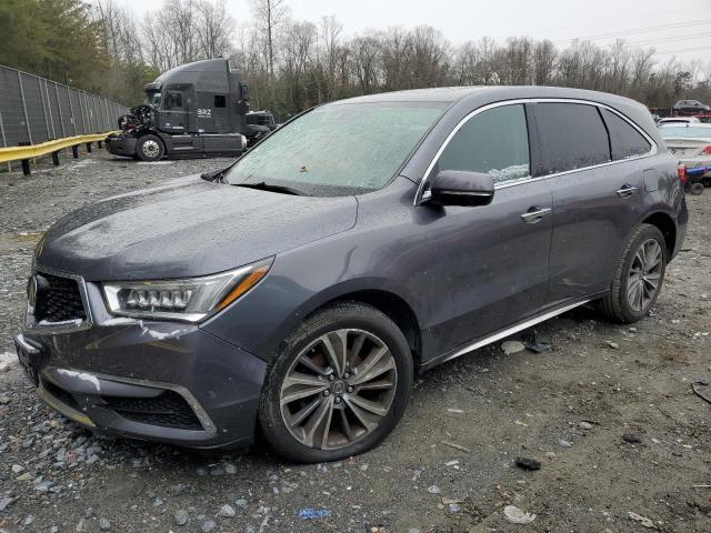 ACURA MDX TECHNO 2017 with VIN 5FRYD4H57HB013810 - Photo from auction