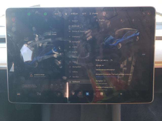 Photo 9 from auction – 2023 TESLA MODEL 3 with VIN 5YJ3E1EA7PF448107