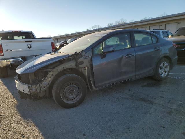 HONDA CIVIC LX 2013 with VIN 19XFB2F51DE055380 - Photo from auction