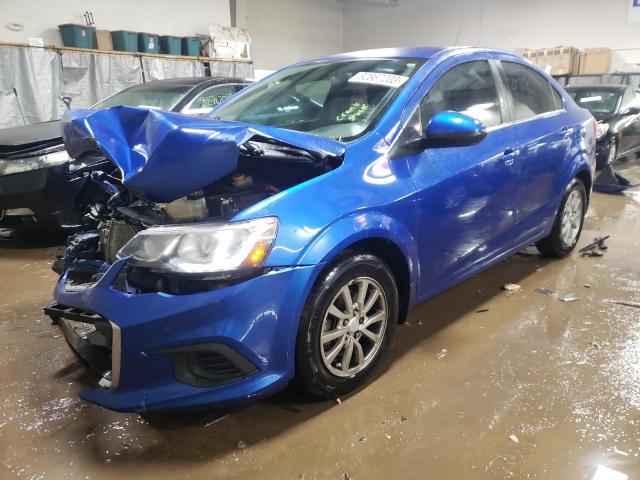CHEVROLET SONIC LT 2018 with VIN 1G1JD5SH0J4131893 - Photo from auction