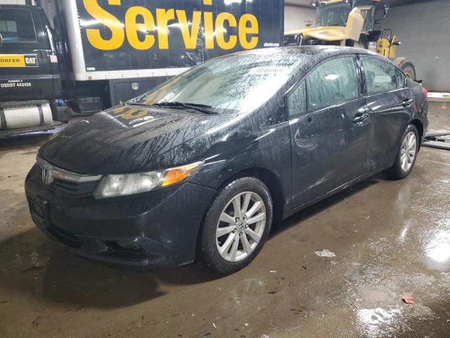 HONDA CIVIC EX 2012 with VIN 19XFB2F89CE075272 - Photo from auction