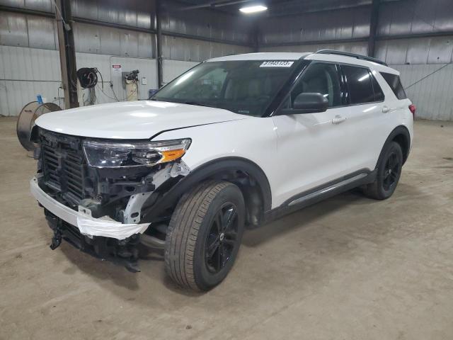 FORD EXPLORER X 2021 with VIN 1FMSK8DH3MGA00102 - Photo from auction