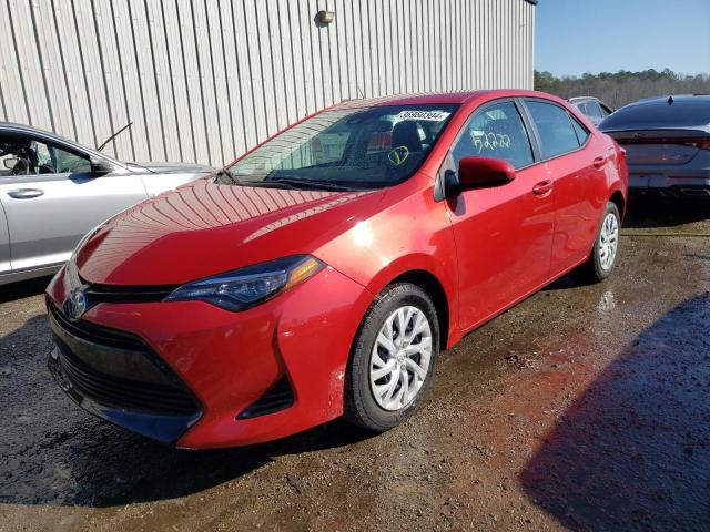 TOYOTA COROLLA LE 2018 with VIN 5YFBURHE3JP844218 - Photo from auction