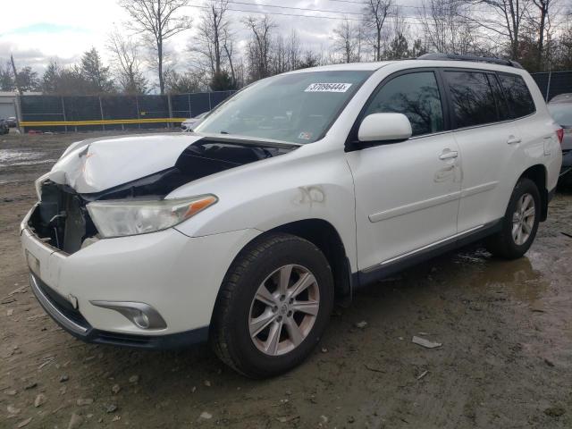 TOYOTA HIGHLANDER 2012 with VIN 5TDBK3EH2CS146274 - Photo from auction