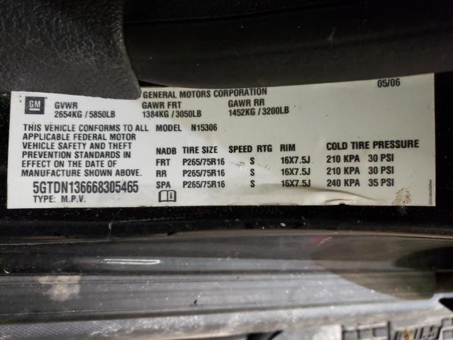Photo 14 from auction – 2006 HUMMER H3 with VIN 5GTDN136668305465