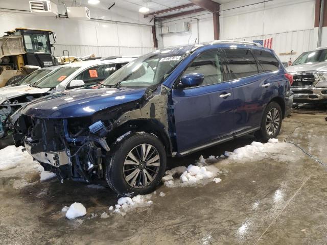 NISSAN PATHFINDER 2017 with VIN 5N1DR2MN2HC676349 - Photo from auction
