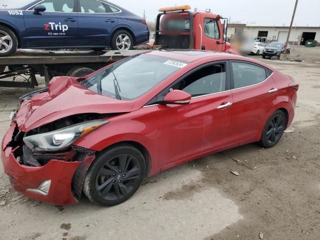 HYUNDAI ELANTRA SE 2014 with VIN KMHDH4AEXEU052145 - Photo from auction