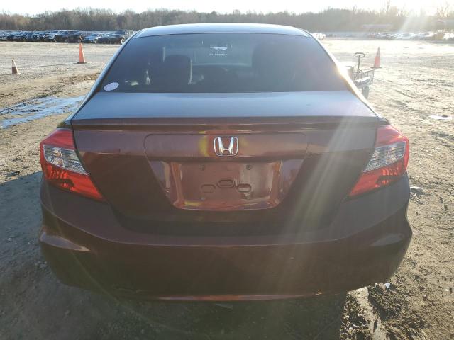 Photo 6 from auction – 2012 HONDA CIVIC LX with VIN 19XFB2F58CE078945