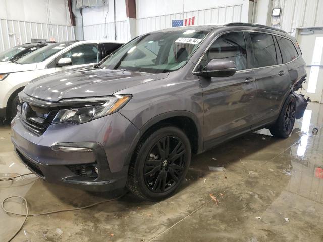 HONDA PILOT SE 2021 with VIN 5FNYF5H26MB045326 - Photo from auction