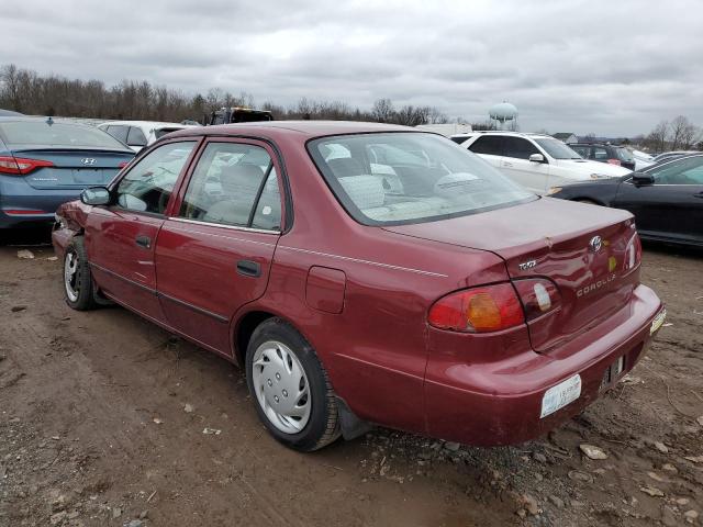 Фото 2 с аукциона – 2000 TOYOTA COROLLA VE с VIN 2T1BR12E7YC308118