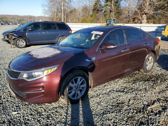 KIA OPTIMA LX 2016 with VIN 5XXGT4L38GG034506 - Photo from auction