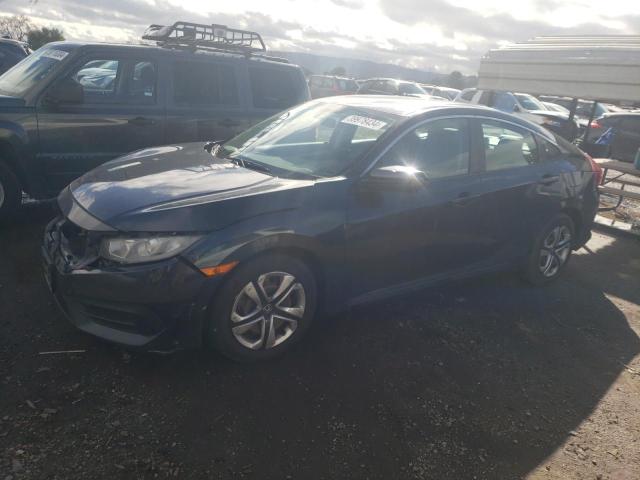 HONDA CIVIC LX 2016 with VIN 19XFC2F51GE207482 - Photo from auction