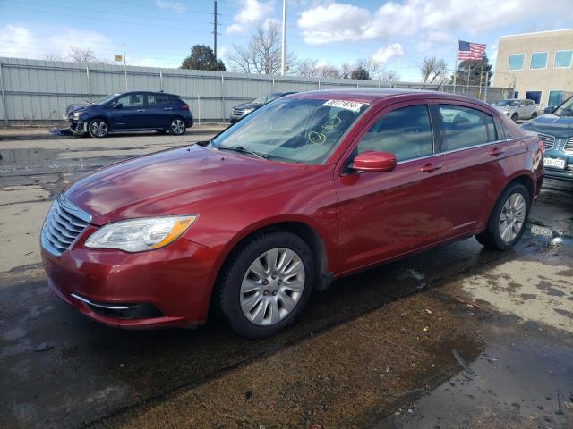 CHRYSLER 200 LX 2014 with VIN 1C3CCBAB1EN212663 - Photo from auction