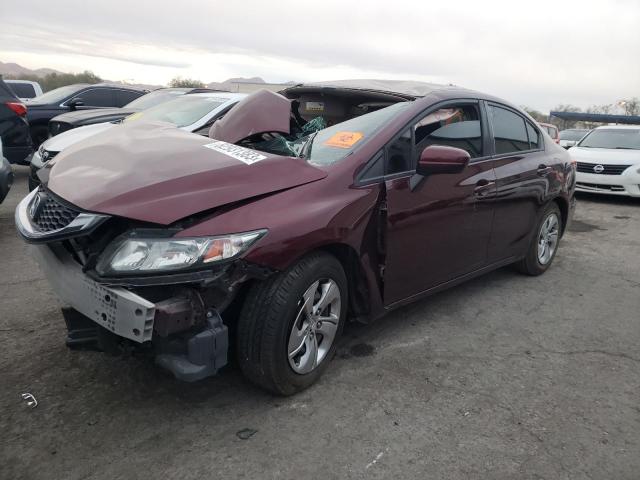 HONDA CIVIC LX 2014 with VIN 19XFB2F51EE075646 - Photo from auction