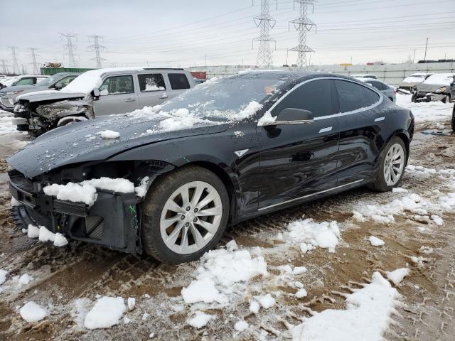 TESLA MODEL S 2016 with VIN 5YJSA1E25GF160618 - Photo from auction