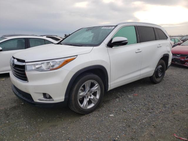 TOYOTA HIGHLANDER 2015 with VIN 5TDYKRFH3FS075389 - Photo from auction