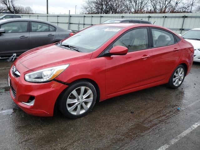 HYUNDAI ACCENT GLS 2014 with VIN KMHCU4AE2EU769257 - Photo from auction