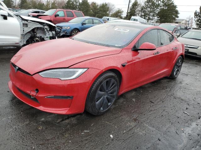 TESLA MODEL S 2022 with VIN 5YJSA1E51NF489355 - Photo from auction