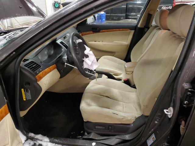 Foto 7 de la subasta – 2009 HYUNDAI SONATA GLS con VIN 5NPET46C19H434739