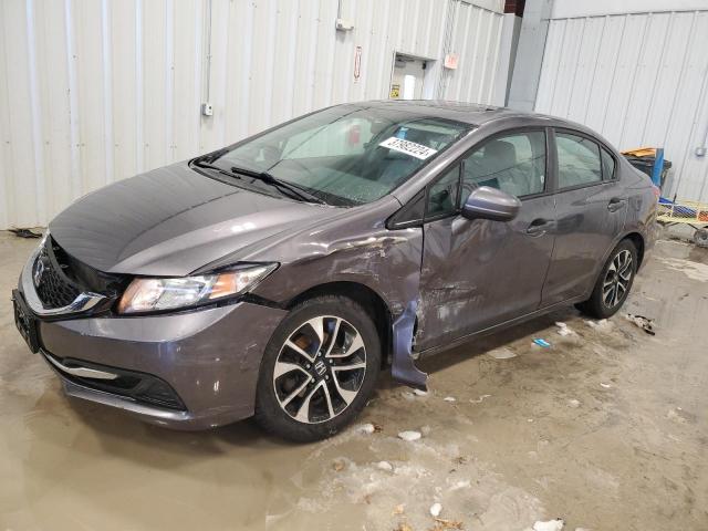 HONDA CIVIC EX 2015 مع رقم تعريف المركبة 19XFB2F80FE034520 - صورة من المزاد