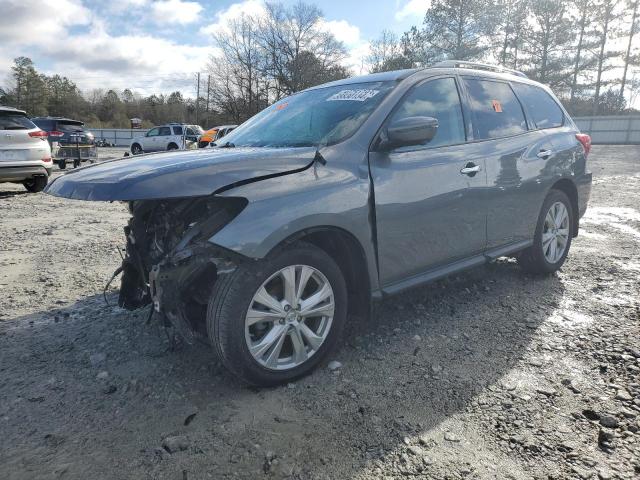 NISSAN PATHFINDER 2018 with VIN 5N1DR2MN5JC647658 - Photo from auction