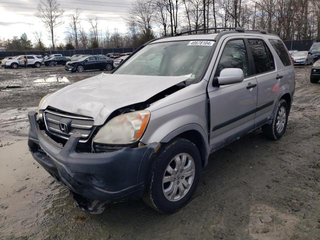 HONDA CR-V EX 2006 with VIN JHLRD68826C016381 - Photo from auction