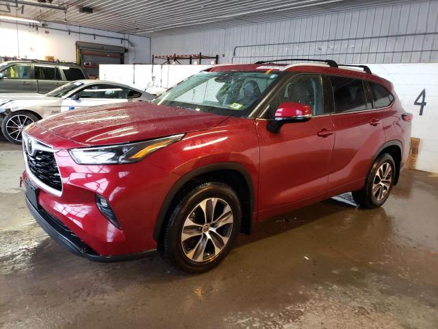 TOYOTA HIGHLANDER 2022 with VIN 5TDGZRBH2NS255216 - Photo from auction