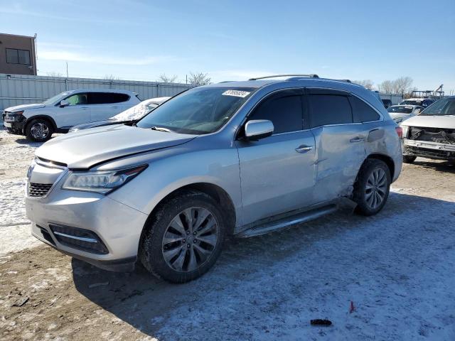 ACURA MDX TECHNO 2014 with VIN 5FRYD4H49EB021362 - Photo from auction