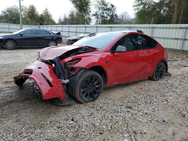 TESLA MODEL Y 2021 z numerem VIN 5YJYGDEE6MF130916 - Zdjęcie z aukcji