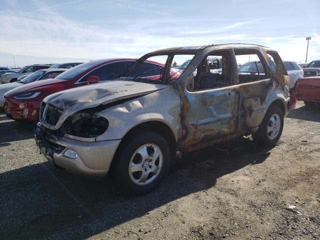 MERCEDES-BENZ ML 320 2002 with VIN 4JGAB54E92A328267 - Photo from auction
